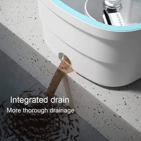 60° Spin Mop & Bucket - All-In-One Self-Cleaning System