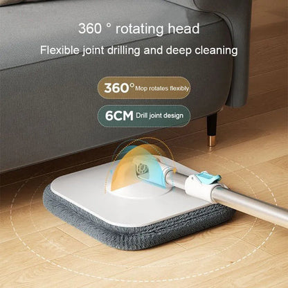 60° Spin Mop & Bucket - All-In-One Self-Cleaning System